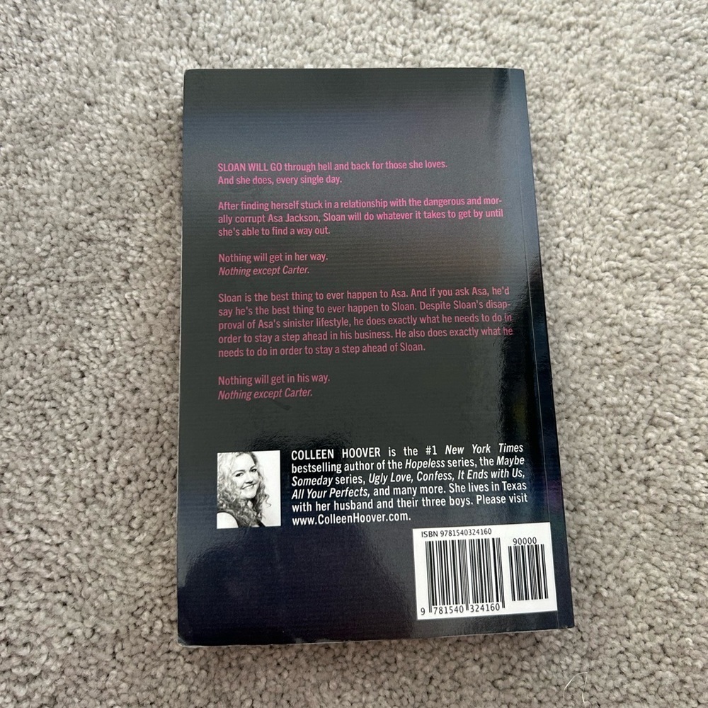 ☀️3 for $22☀️ Too Late by Colleen Hoover: Softcover Book - Picture 3 of 3